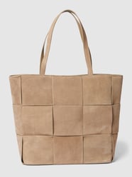 Shopper mit Allover-Muster Modell 'MEERI' von Marc O'Polo Beige - 10