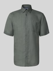 Regular Fit Freizeithemd aus Leinen von Christian Berg Men - 27