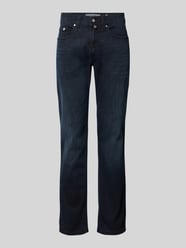 Tapered Fit Jeans im 5-Pocket-Design Modell 'Lyon' von Pierre Cardin Blau - 25