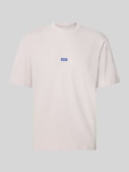 t-shirt o kroju regular fit z czystej bawełny model 'Niereos' od HUGO Blue - 30