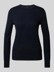 Gebreide pullover met geribde ronde hals, model 'SHAVONNE' van Lauren Ralph Lauren - 34