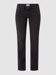 Bootcut Jeans mit Stretch-Anteil Modell 'Piccadilly von Pepe Jeans Grau / Schwarz - 45