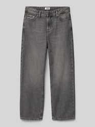 Baggy-Jeans im Used-Look Modell 'ALEX' von Jack & Jones Grau - 29