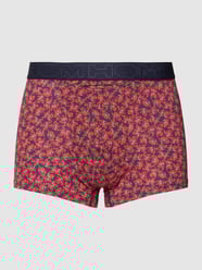 Boxershort in een all-over motief, model 'LOE' van HOM Blauw / turquoise - 25
