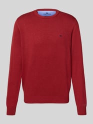 Strickpullover mit Rundhalsausschnitt von Fynch-Hatton - 17