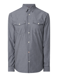 Regular fit vrijetijdsoverhemd van katoen, model 'Emil' van Jack & Jones Blauw / turquoise - 33