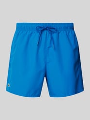 Regular Fit Badeshorts mit Logo-Badge von Lacoste - 38