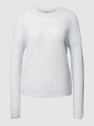 Gebreide pullover met ronde hals van MOSS COPENHAGEN Blauw / turquoise - 8
