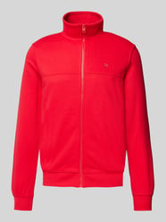 Sweatjacke mit Stehkragen von s.Oliver RED LABEL Rot - 6