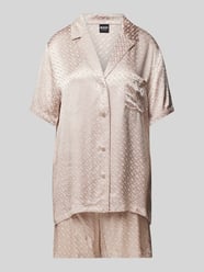 Pyjama met labelapplicatie van BOSS Beige - 8