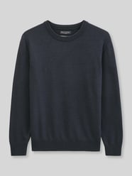 Regular Fit Pullover aus Baumwoll-Mix mir Schurwoll-Anteil von Marc O'Polo - 24