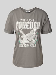 Relaxed Fit T-Shirt aus reiner Baumwolle Modell 'Brandy' von Noisy May - 37
