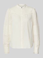 Regular Fit Bluse mit Lochstickerei Modell 'Bebrody' von BOSS Orange - 30