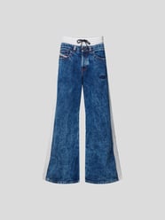 Jeans mit Label-Detail von Diesel Blau - 44