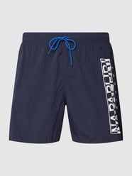 Badehose mit Label-Print von Napapijri Blau - 6