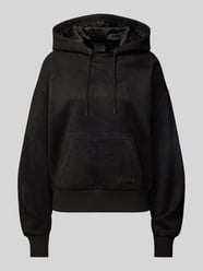 Hoodie mit Strasssteinbesatz von Guess Schwarz - 21