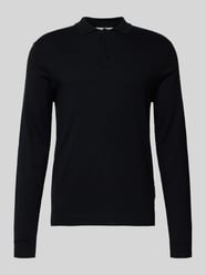 Gebreide pullover met kasjmier en polokraag, model 'FRODE' van Casual Friday - 48