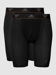 Boxershort met logo in band in een set van 2 stuks, model 'Recycled Micro Mesh' van ADIDAS SPORTSWEAR Grijs / zwart - 2