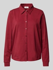 Regular fit blouse met platte kraag van s.Oliver RED LABEL Rood - 8