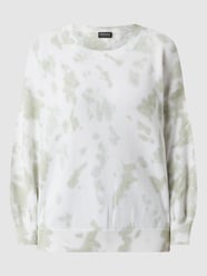Sweatshirt im Batik-Look  von Repeat Grün - 5