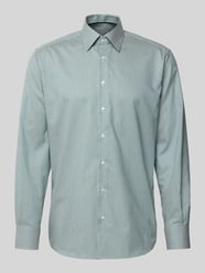 Modern fit zakelijk overhemd van katoen met kentkraag van ETERNA - 28