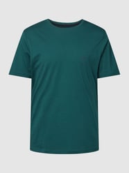 T-Shirt mit Logo-Print von Fynch-Hatton Türkis - 4
