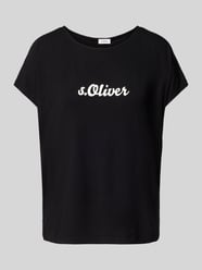 Loose fit T-shirt met extra brede schouders van s.Oliver RED LABEL - 11