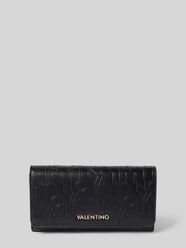 Portemonnaie mit Label-Details Modell 'RELAX FLAPP' von VALENTINO BAGS Schwarz - 5