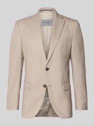 marynarka na 2 guziki o kroju slim fit z mieszanki żywej wełny model 'Grant' od Pierre Cardin - 3