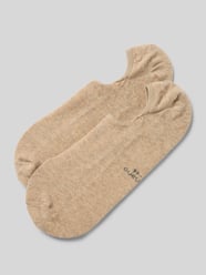 Füsslinge mit geripptem Abschluss im 2er-Pack von camano Beige - 26