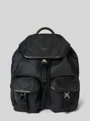 Rucksack mit Label-Applikation von Emporio Armani - 2