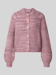 Cardigan mit Woll-Anteil und Rundhalsausschnitt von REVIEW Pink - 20