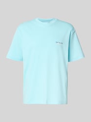 Oversized t-shirt z nadrukiem z logo od Lindbergh - 1
