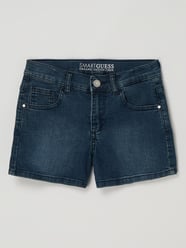 Korte jeans met stretch van Guess Blauw / turquoise - 48