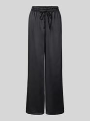 Wide fit stoffen broek met elastische band van ZABAIONE - 24