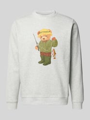 Sweatshirt mit Motiv-Print von CHILL PILL - 16