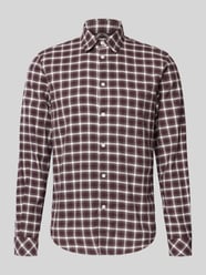 Regular fit vrijetijdsoverhemd met kentkraag, model 'LIAM' van Samsøe Samsøe Bordeaux - 9