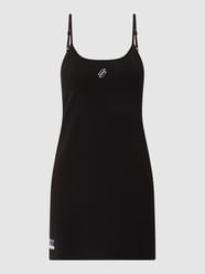 Mini-jurk met logo  van Superdry Grijs / zwart - 26