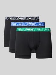 Trunks mit elastischem Logo-Bund von Nike Schwarz - 4