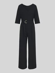 jumpsuit met strikceintuur van s.Oliver BLACK LABEL - 13