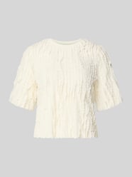 T-Shirt mit Rüschenbesatz von Jake*s Collection - 2