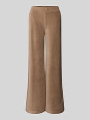 Corduroy broek met steekzakken en elastische band van Smith and Soul Beige - 13