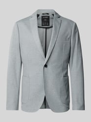 Marynarka do garnituru o kroju slim fit z dwukolorowego dżerseju pik ze streczem model ‘O JOGG’ od s.Oliver BLACK LABEL - 42