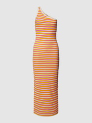 Maxi-jurk met one shoulder-band, model 'DEE' van Noisy May Roze - 8