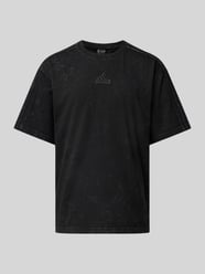 T-Shirt mit Label-Stitching von ADIDAS SPORTSWEAR Schwarz - 7