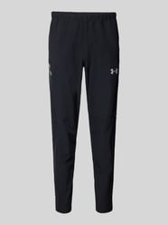 Slim Fit Sweatpants mit Logo-Print Modell 'Vanish Utility' von Under Armour Schwarz - 31