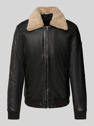 Bomberjack in leerlook van Gipsy - 17