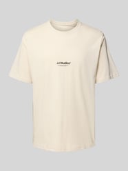T-Shirt mit Rundhalsausschnitt Modell 'SOHO' von JACK & JONES Beige - 3