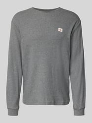 Slim fit shirt met lange mouwen en logopatch, model 'Waffle' van Calvin Klein Jeans - 21