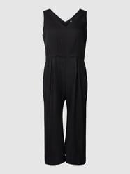 Jumpsuit mit V-Ausschnitt von Nadine H Schwarz - 22